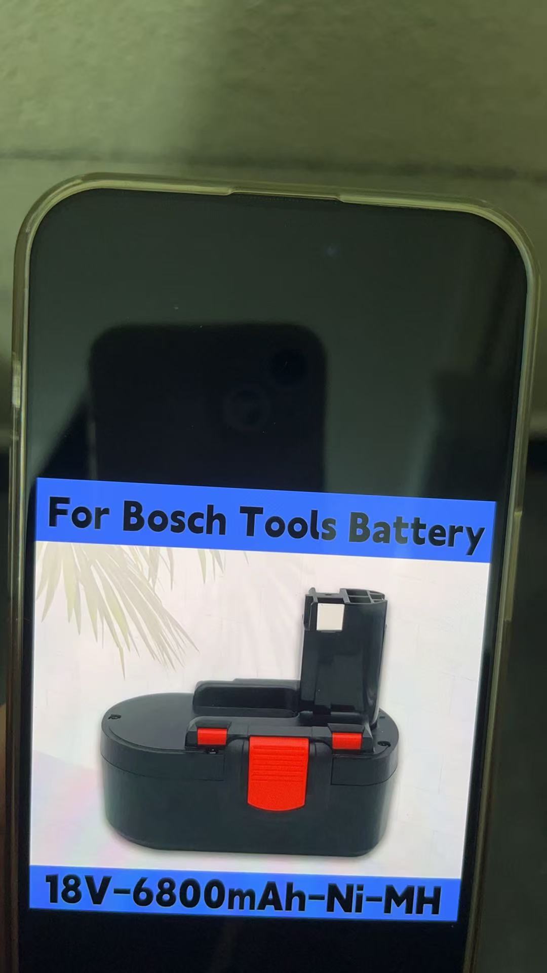 Bosch Drill Gsb 18V - Аккумулятор 18 В, 6800 мАч для