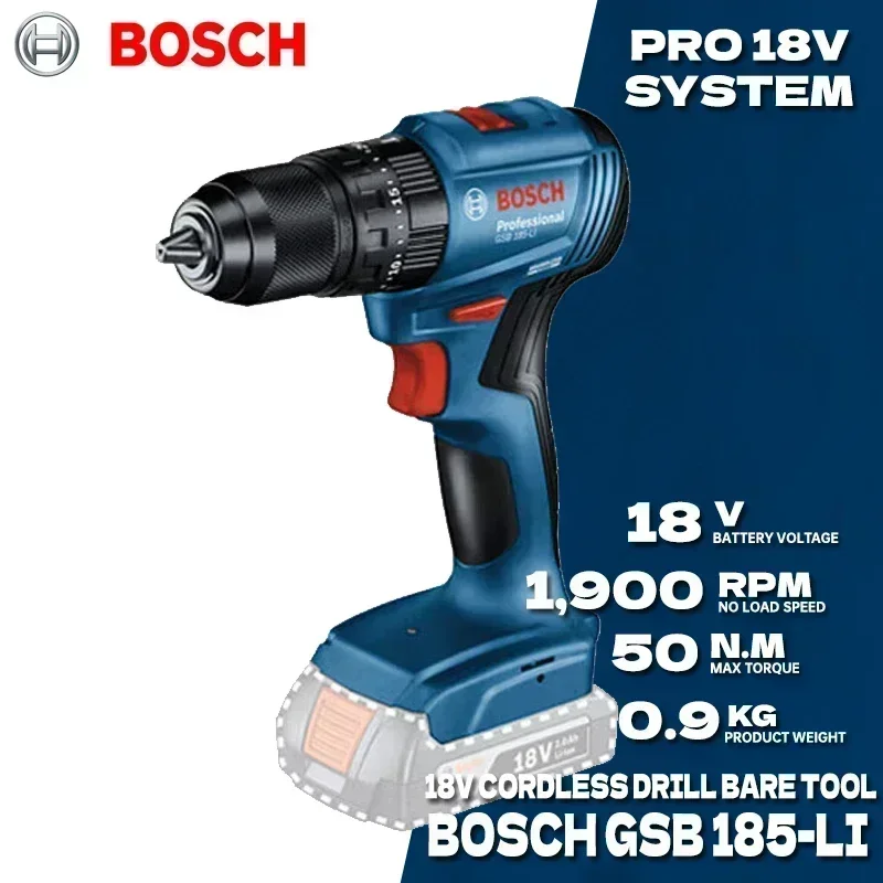 Аккумуляторная ударная дрель B – обзор и цена Bosch Drill Gsb 18V